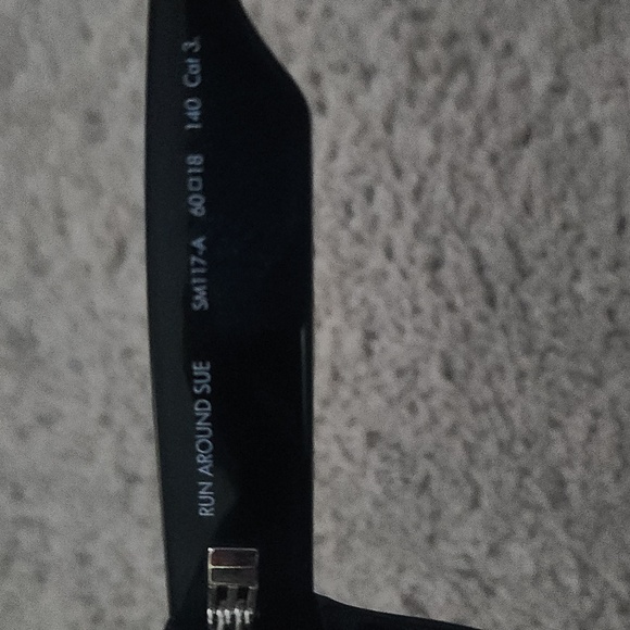 Smoke X Mirrors Black Run Around Sue Sunglasses, Excellent Used Condition main image 5